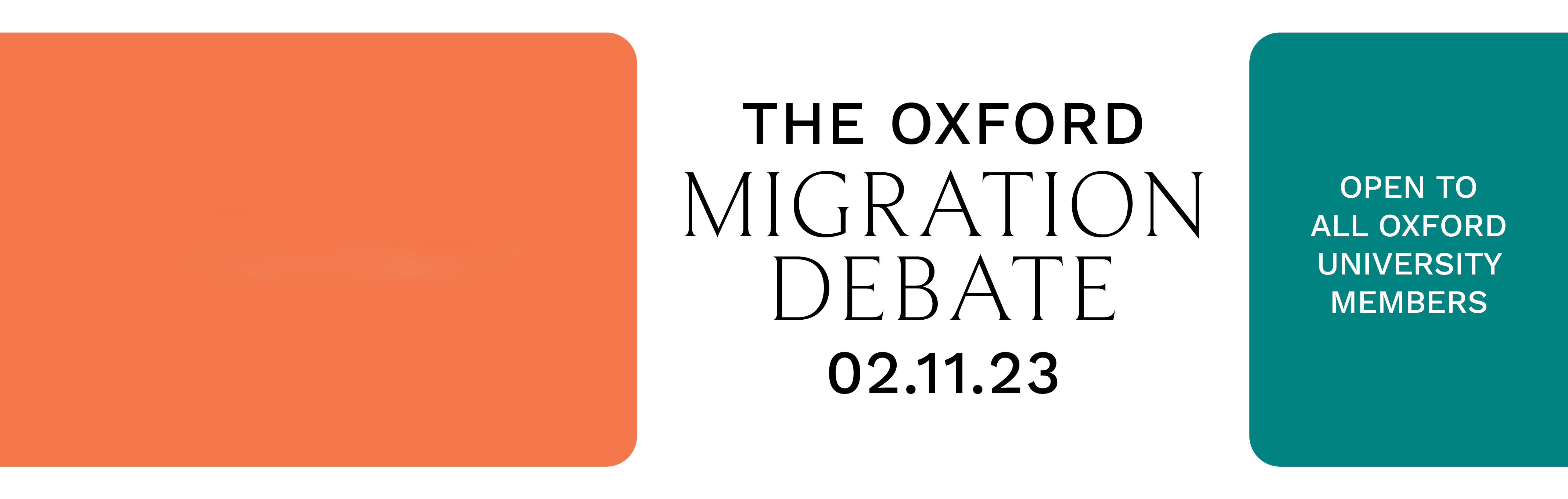 Event The Oxford Migration Debate University of Oxford